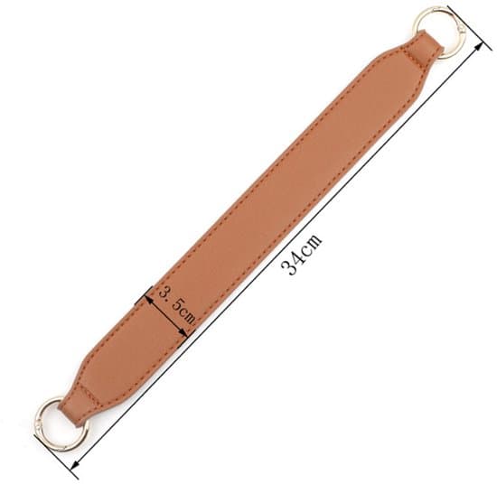 PU-materialrem -justerbar -brun
