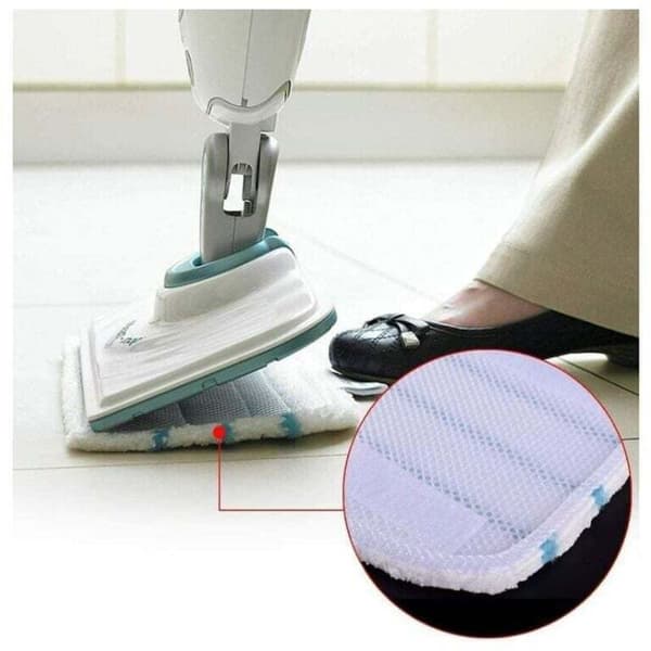 Seks mikrofiberklude, en erstatning til Black & Decker dampmoppe.