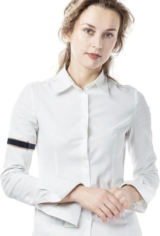 Ärmhållare -3-pack -Elastiska -Klassiska -Justerbara -Unisex -Ärmhållare -2 x 32 cm