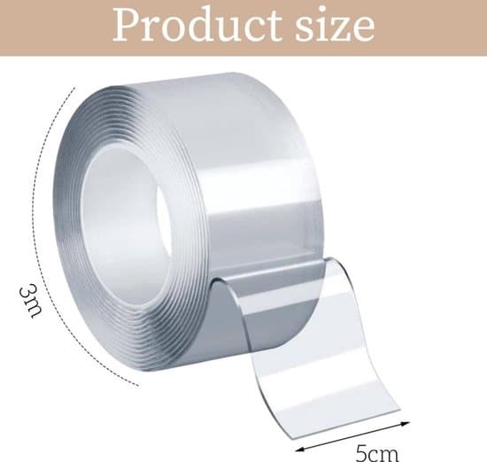 1-pack möbelhörnskyddslist, självhäftande, 5 cm x 3 m
