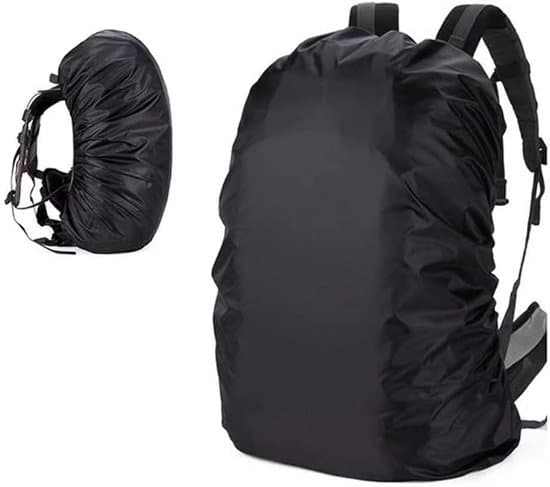 50-60L Vedenpitävä Repun Sadesuoja - Musta