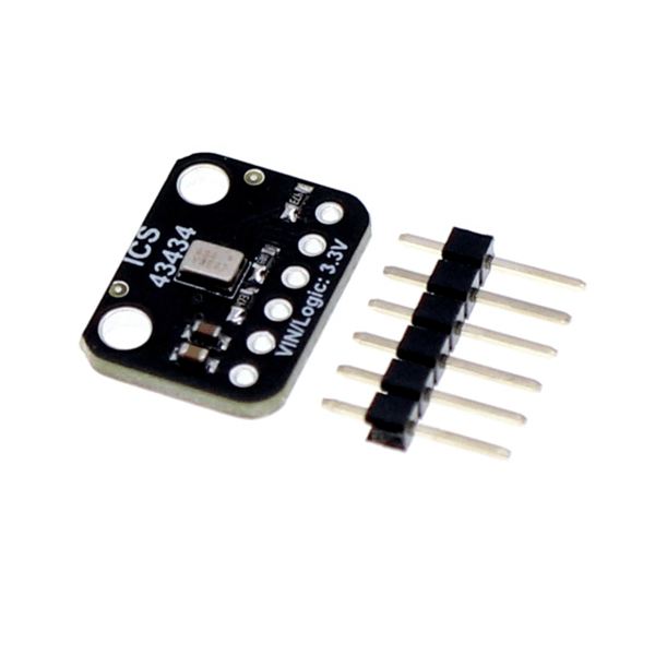 MEMS I2S mikrofonmodul med lavpasfilter til lydoptagelse