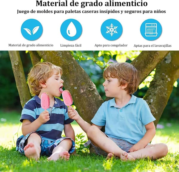 Silikone isform sæt (inkluderer 100 træpinde)