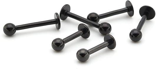 Læbespikes i rustfrit stål, sæt med 20 stk.