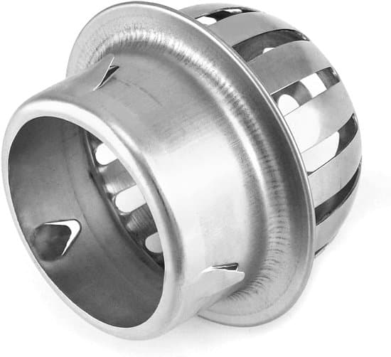 304 rustfrit stål bladfangere til 74-75 mm rør, gulvafløb