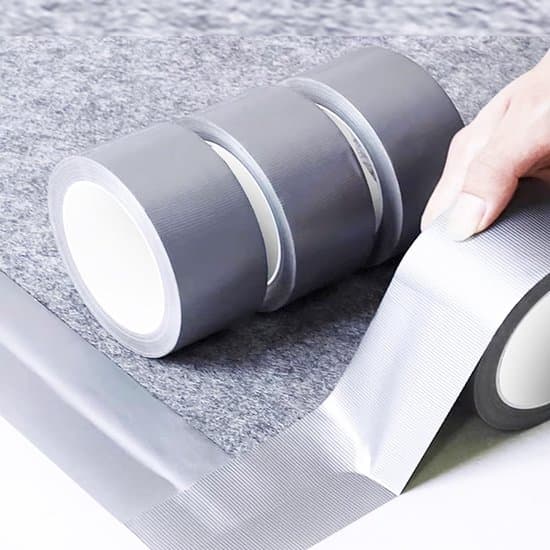 5-rullar 4,8 cm x 20 m Stark Vattentät Vit Tejp Storpack