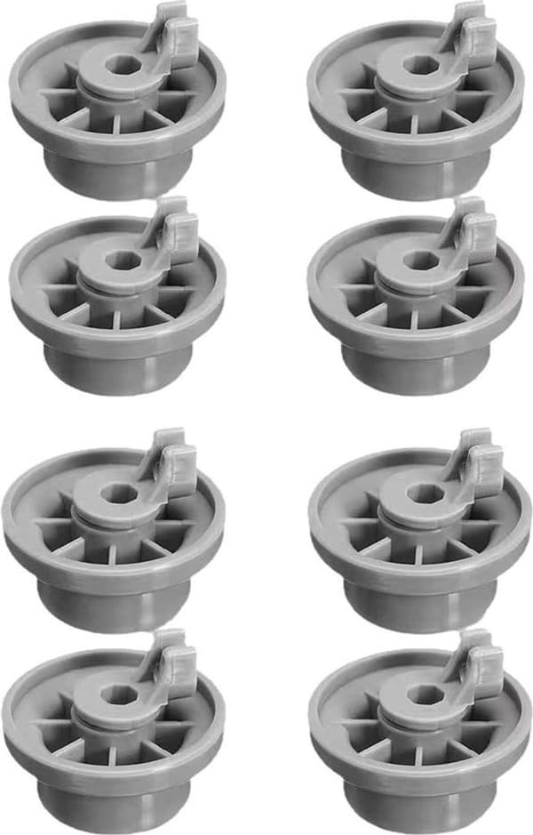 INF nedre korgarullar för Bosch Siemens diskmaskiner - 8-pack