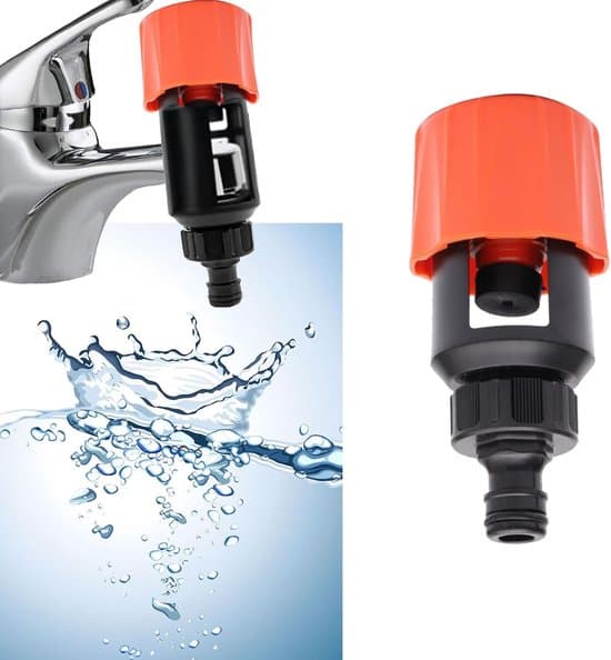 2-pack universell köks-/trädgårdskran-till-slangadapter