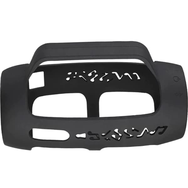 Silikoneetui til Pulse 4 Bluetooth-højttaler, bærbart beskyttelsesetui til Pulse 4 trådløs Bluetooth-højttaler (sort).