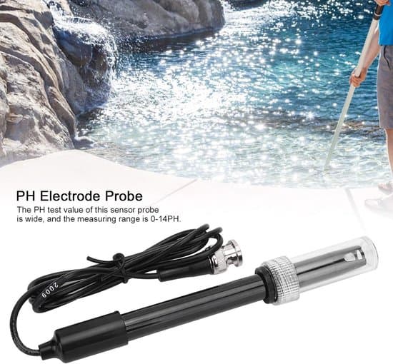 pH-sensor akvarium - Elektronisk, 0-14 pH, ABS, 2,95 m kabel
