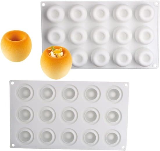 Silikone budding cupcake form - 15 huller - Velegnet til at lave desserter
