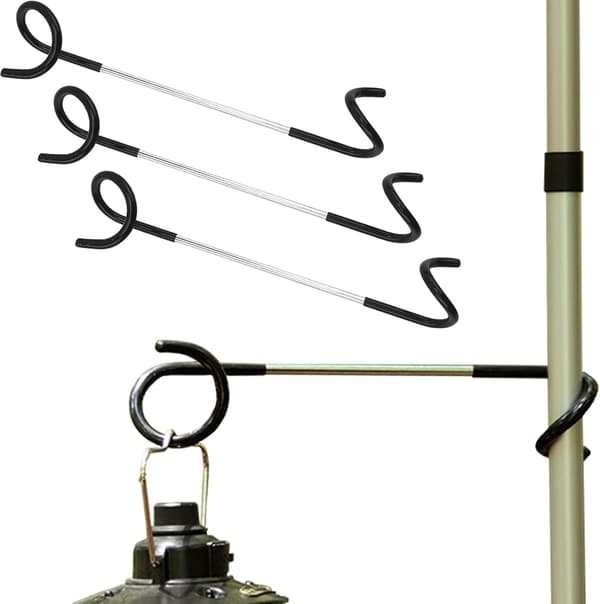 Udendørs campinglampe dobbeltkrog - Tre-delt sæt