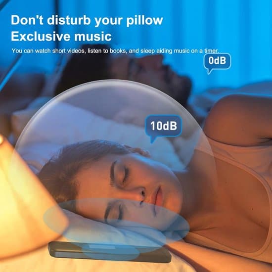 Mini knogleledning hovedpudehøjttaler med Bluetooth 5.3 - Ideel til meditation og søvn