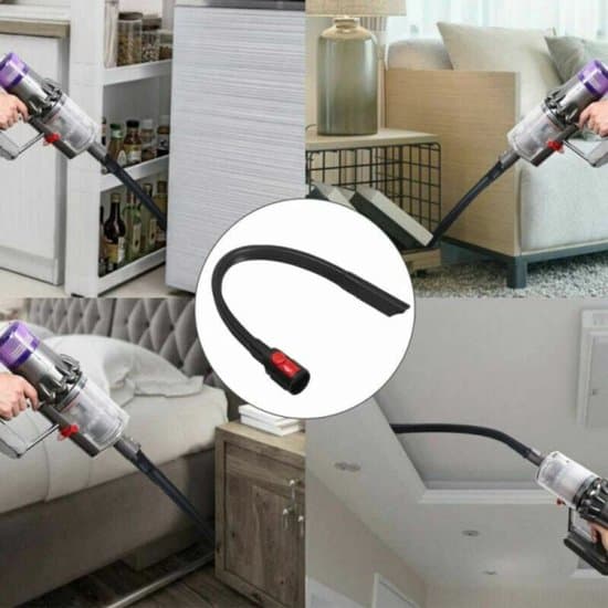 Kompatibel med Dyson V7-V15 fleksible flade dyser