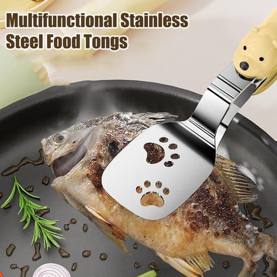Kökstång - Köttservering - Utomhusmatlagning - Ettstyckstång - 24cm - Gul