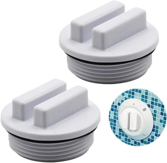 Poolprop - 1,5 tommer, todelt, vinterprop, skimmer