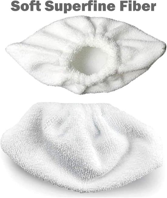 8-pack mikrofiber ångrengöringsdukar för Kärcher EasyFix