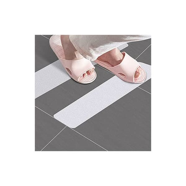 10-pack halkskyddsremsor för trappor - trappskydd (10 x 60 cm)