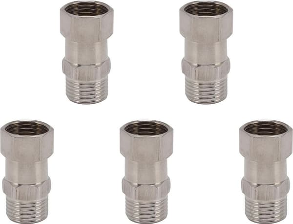 Sanitære rørfittings, velegnet til byggematerialer, 5-pak.