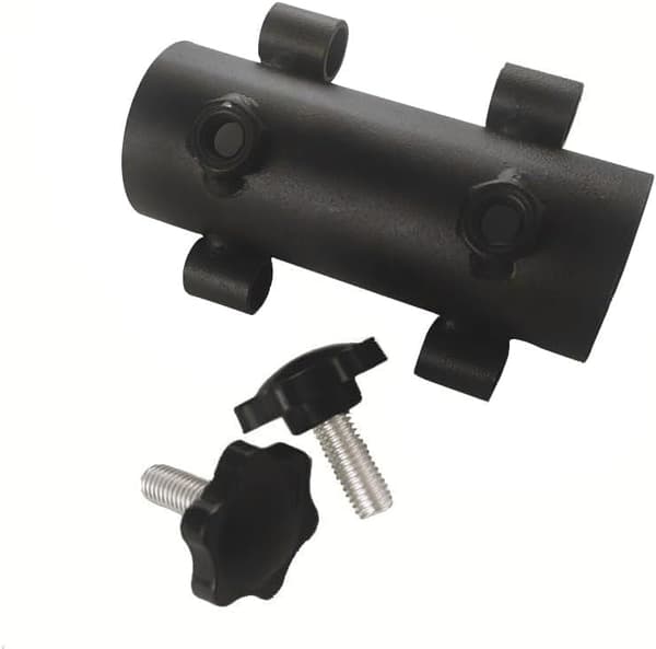 2-pack bärbara tältramsrör - svart
