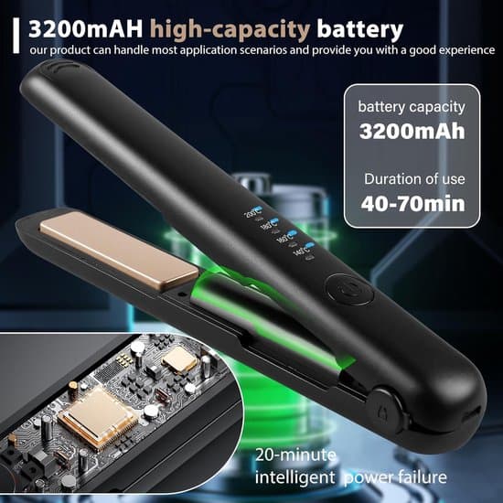 Trådlös 2-i-1-sändare, stöder USB-laddning, 4 temperaturinställningar