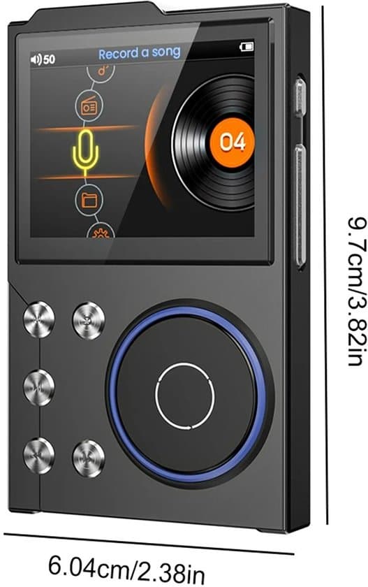 MP3-afspiller Bluetooth - FM-radio - Sort