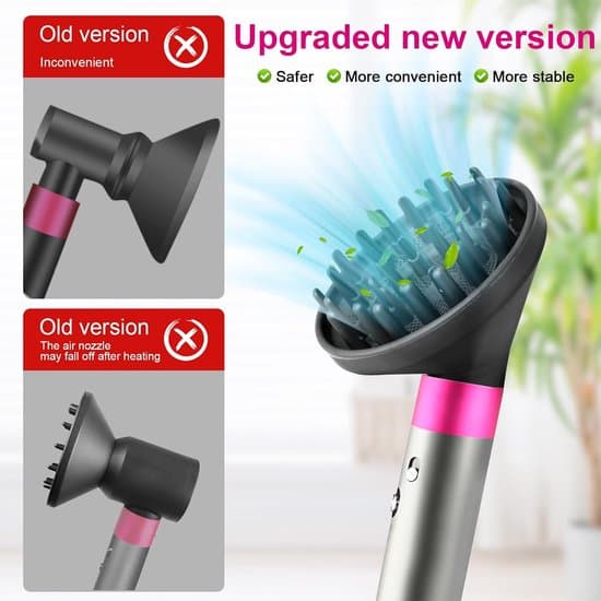 Diffuser egnet til Dyson Airwrap HS01 HS05 – Kan omdannes til en hårtørrer