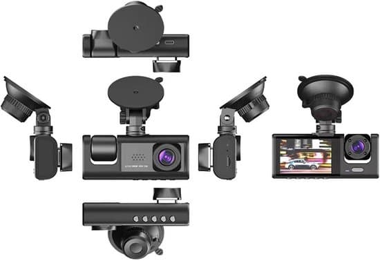 Dashcam - Bilkamera, Dashcam | Trådløs, robust bil-dashcam med display, bærbare dashcams