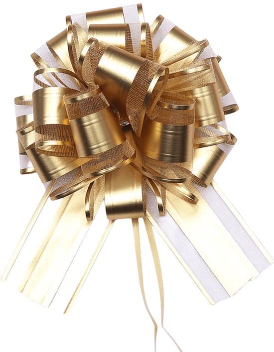 5-pack presentinslagningsrosetter - silver