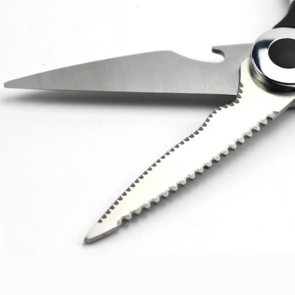 Köksax - multifunktionell - rostfritt stål - 21cm - 145g