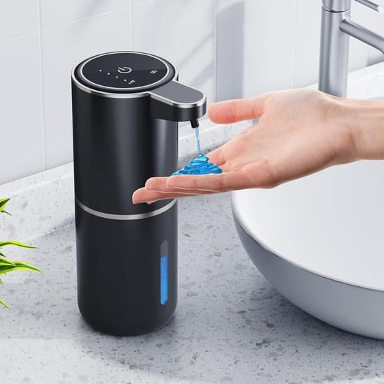 Automatisk Tvåldispenser - 380 ml - Svart