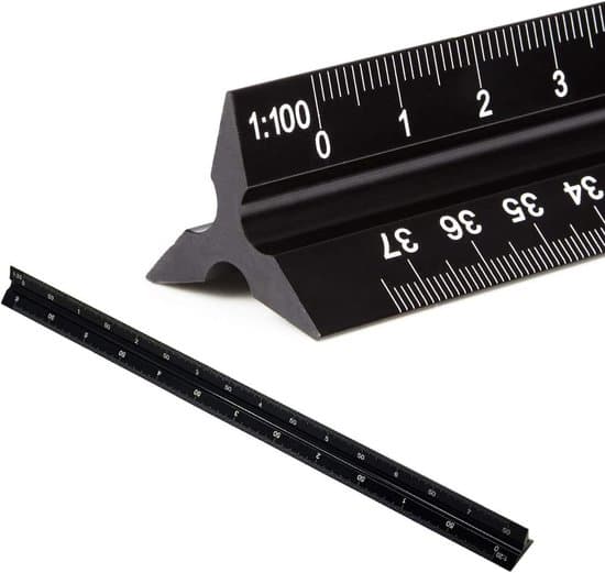 Professionell Triangulär Arkitektritare - 30 cm Aluminium Mätinstrument