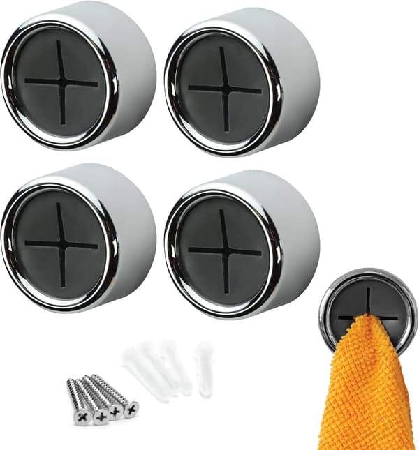 Lämplig för köksbruk, handdukar och disktrasor; grå; 4-pack.