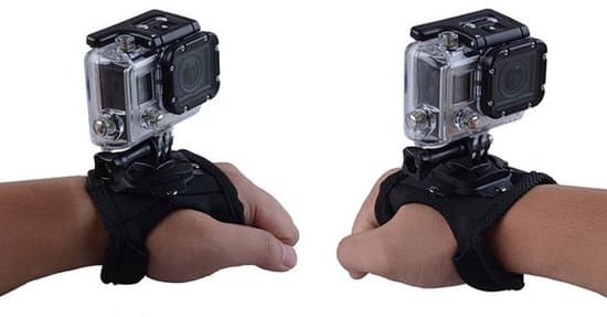 Håndledsmontering til GoPro Hero / DJI Osmo Action / Insta360 ONE R - Sort