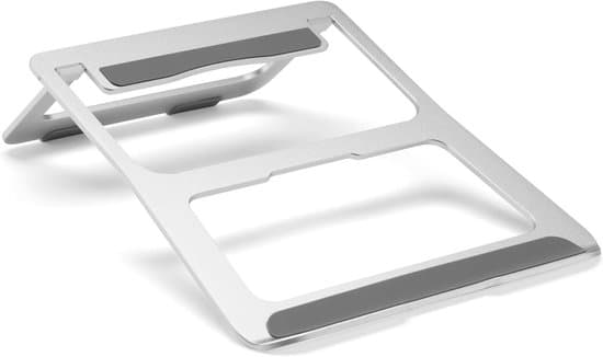 Universellt laptopställ - Vikbart ställ - Ergonomiskt - Överhettningsskydd - Ej tillämpligt - Silver