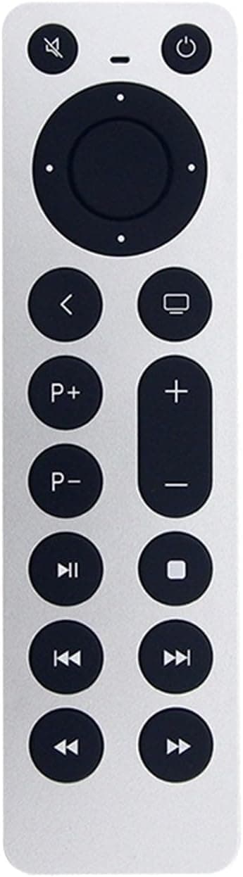 Fjärrkontrollreservdelar, lämpliga för 1:a 2:a 3:e 4:e 5:e generationens TV A2169 A184 MC377LL/A (ingen röst)
