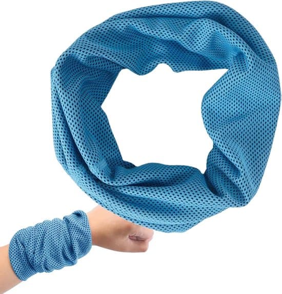 Komfortabel svedabsorberende mikrofiber hurtigtørrende håndledskølebånd
