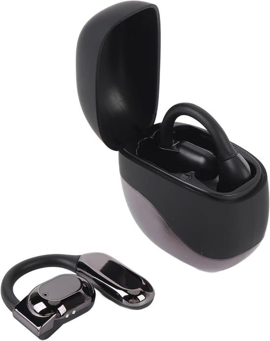 Vandtætte smarte Bluetooth-øretelefoner med oversættelse - Sort