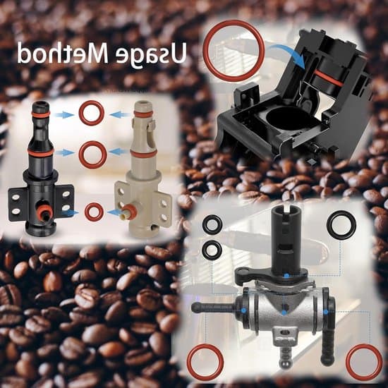 O-ringe sæt med 30 til kaffemaskiner, egnet til bryggegruppe, dampventil og drænventil, holdbart silikonemateriale