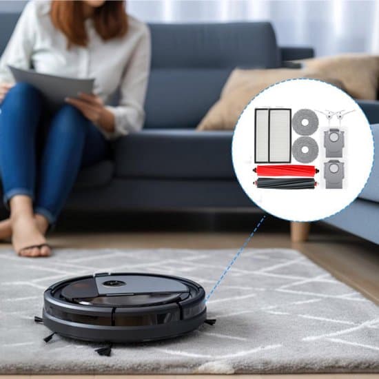 10-delt tilbehørssæt til Roborock P10Spro & P10Spro PLUS støvsugere