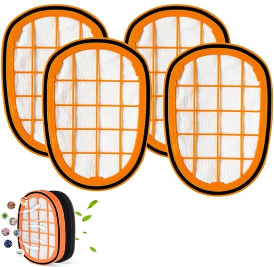 6-pack ersättningssvampfilter - För Philips SpeedPro/Aqua-serien