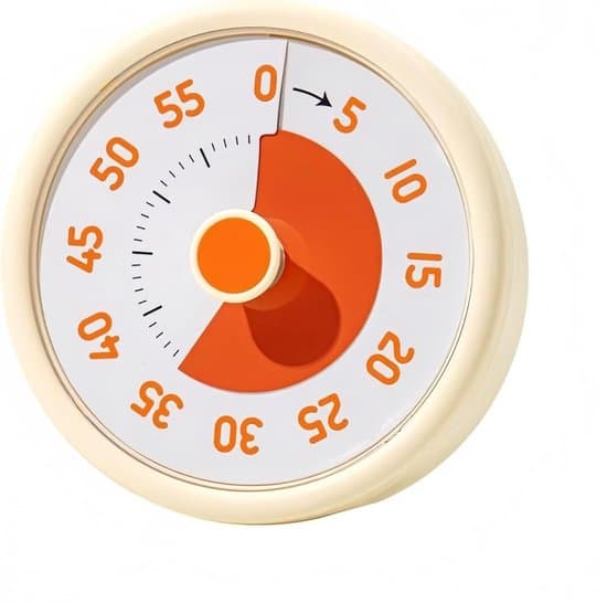Køkkentimer - Timer - Timer - Børnevenlig visuel timer - Klasseværelse 60-minutters nedtællingstimer