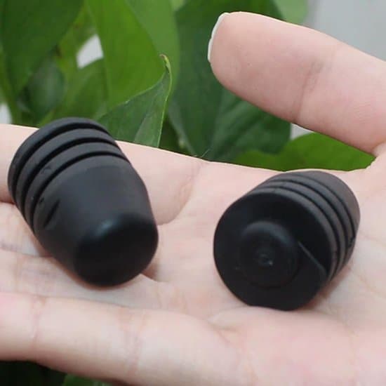 Motorhjelm Gummibuffer - Dæmperclips - Bil Stabilisator - Holdbart Gummi - 4 Stykker - Sort