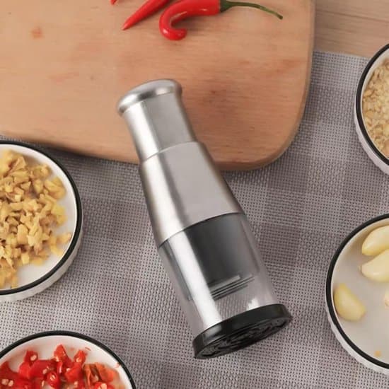 Mini manuel løgskærer - Grøntsagshakker - Rustfrit stål