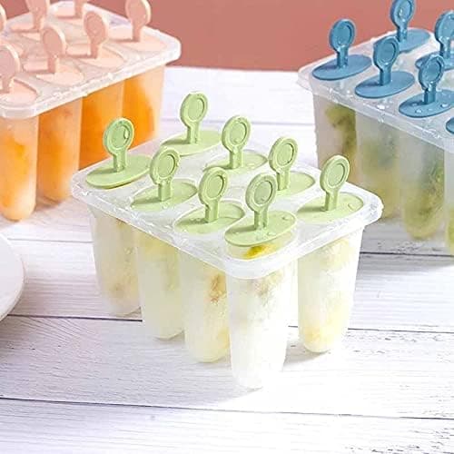8-rums runde tilbehør køkkenredskaber fødevaregodkendte ispindeforme DIY ismaskine ispindeforme dessertforme