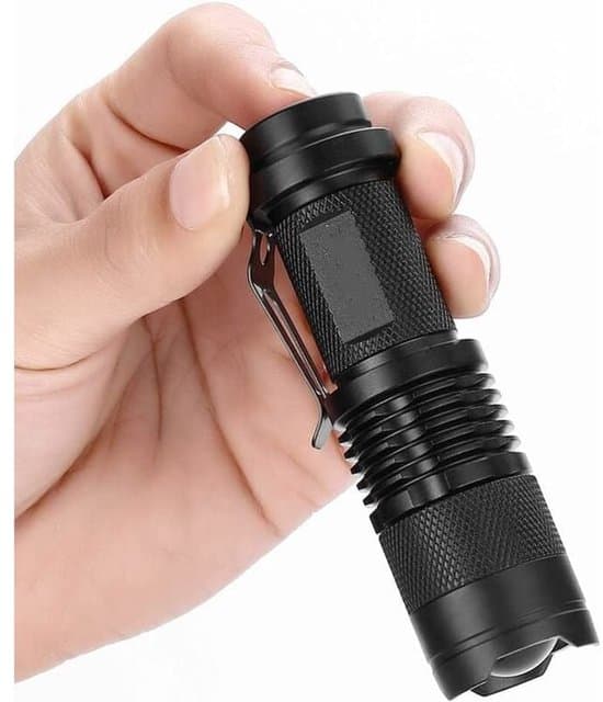 365nm UV-taskulamppu, musta LED-taskulamppu, säädettävä zoom.