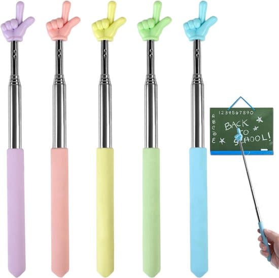 5-pack 21-69 cm utdragbara fingerpekare
