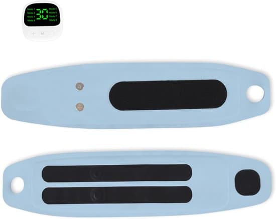 Håndledsmassager med EMS-massagefunktion, ergonomisk design, blå