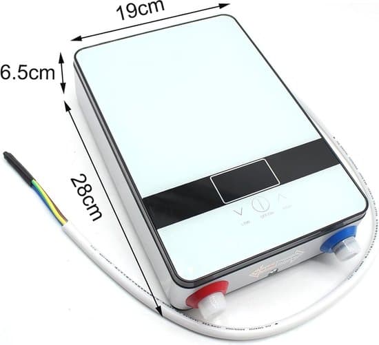 Elektrisk Genomströmningsberedare 6500W - Digital Temperaturdisplay