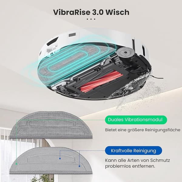 Roborock S8 MaxV Ultra moppisetti - 12-osainen - Harmaa